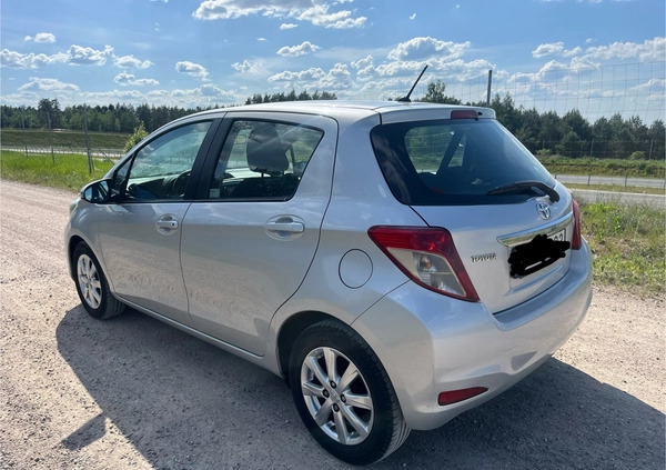 Toyota Yaris cena 34800 przebieg: 139000, rok produkcji 2012 z Ełk małe 67